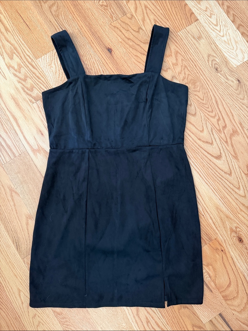 black velvet babydoll dress NWT